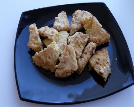 Жареная полента