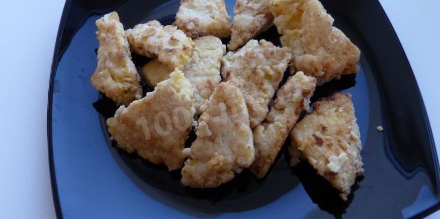 Рецепт жареной поленты