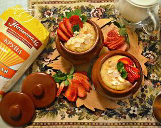 Гурьевская каша на топленом молоке