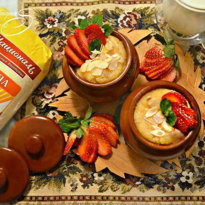 Гурьевская каша на топленом молоке