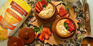 гурьевская каша на топленом молоке