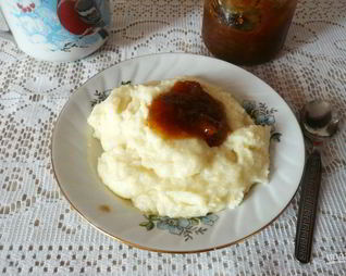 Густая манная каша