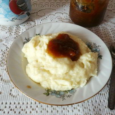 Густая манная каша