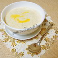 Рецепт Каши манной с отрубями