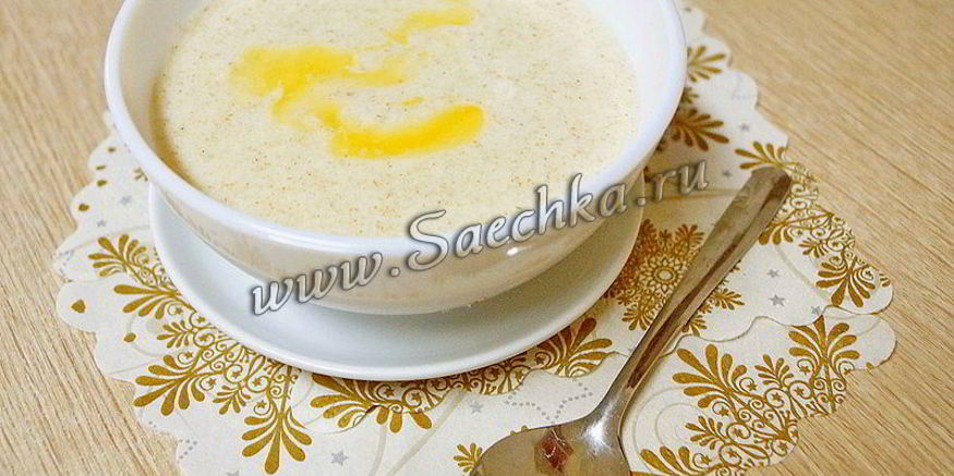 Рецепт каши манной с отрубями