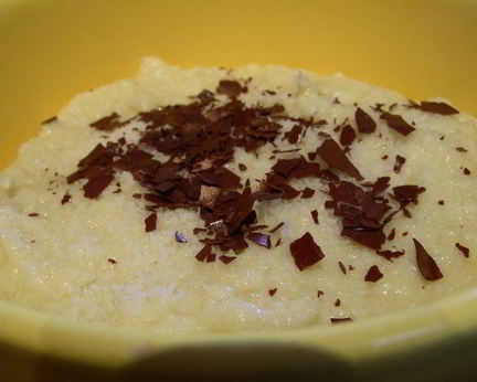 Кокосовая манная каша