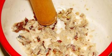 манная каша гурьевская с грецкими орехами