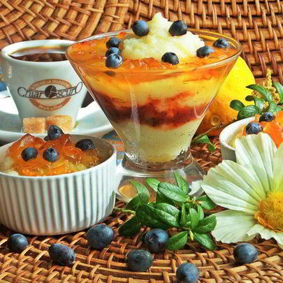 Манная каша на десерт