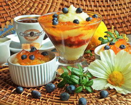 Манная каша на десерт