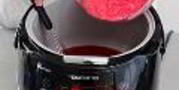 манная каша на клюквенном соке в мультиварке