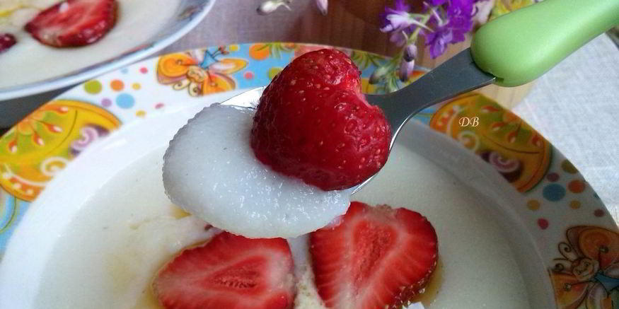 Рецепт манной каши на молоке