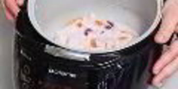 манная каша с фруктами в мультиварке