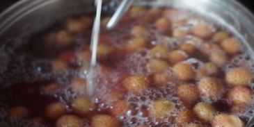 манная каша с киселем