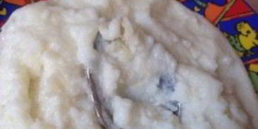 манная каша с комочками