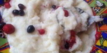 манная каша с комочками