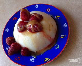 Манная каша с медом