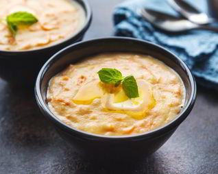 Манная каша с морковью