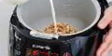 манная каша с орехами в мультиварке