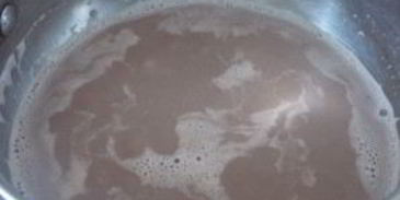 манная каша с шокаладом