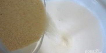 манная каша с ягодами