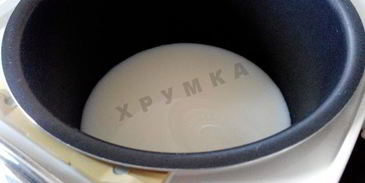 манная каша в мультиварке на молоке и воде