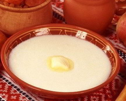 Сладкая манная каша