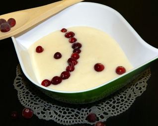 Жидкая манная каша на молоке