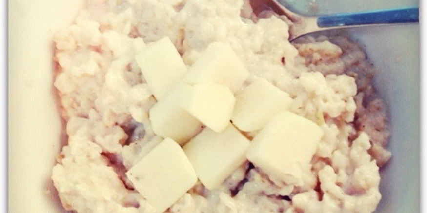 Рецепт грушевой овсянки без сахара