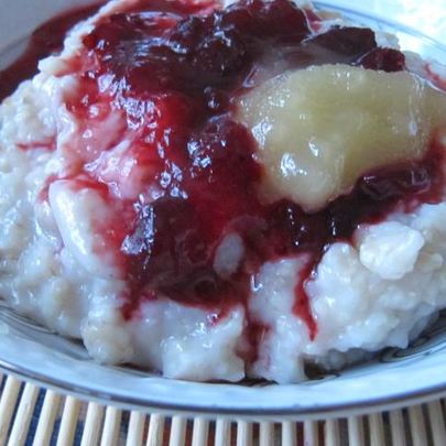 Овсяная каша из цельного зерна