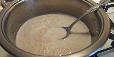 овсяная каша из цельного зерна