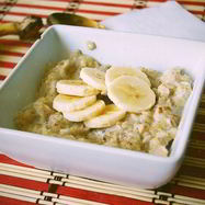 Рецепт Овсяной каши с бананом