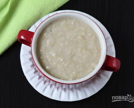 Овсяная каша с фруктами