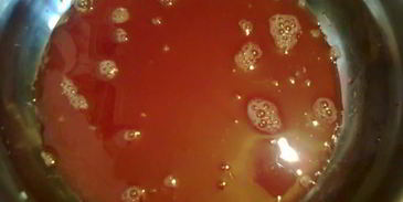 овсяная каша с гранатовым соком