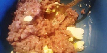 овсяная каша с гранатовым соком