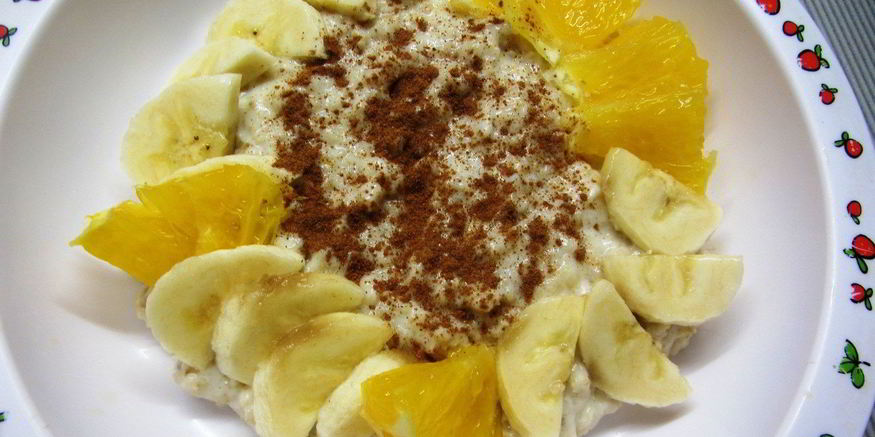 Рецепт овсяной каши с корицей