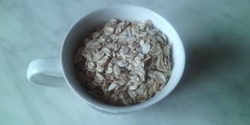 овсяная каша с курагой