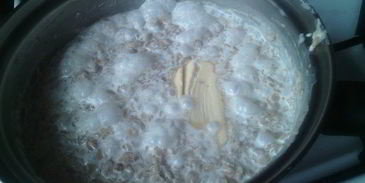 овсяная каша с курагой