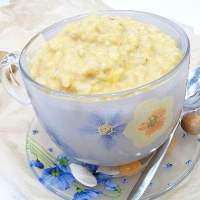 Овсяная каша с тыквой