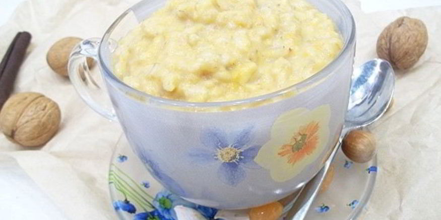 Рецепт овсяной каши с тыквой