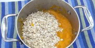 овсяная каша с тыквой