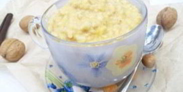 овсяная каша с тыквой