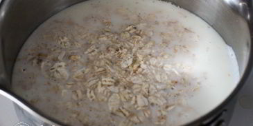 овсяная каша с яблоками