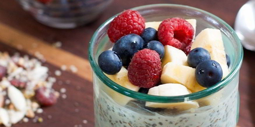 Рецепт овсянки с бананами в банке