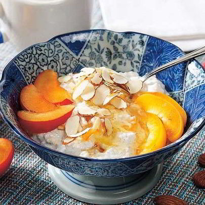 Овсянка с фруктами