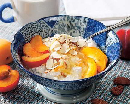 Овсянка с фруктами