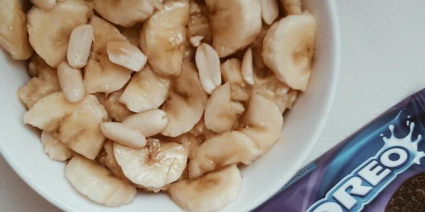 Рецепт овсянки с медом, корицей и бананом