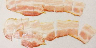 пикантная овсянка c беконом и сыром