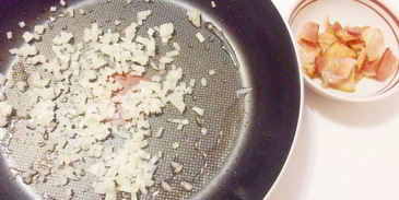 пикантная овсянка c беконом и сыром