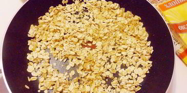 пикантная овсянка c беконом и сыром