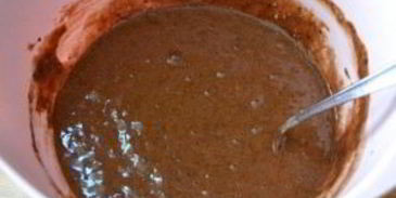 шоколадная овсянка с бананом